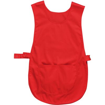 Fartuszek z kieszenią PORTWEST Czerwony L-XL Fartuszek z kieszenią PORTWEST Czerwony L-XL