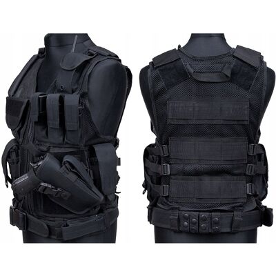 GFC Tactical Gf Corp Kamizelka Taktyczna Kam-39 - Czarna GFC Tactical Gf Corp Kamizelka Taktyczna Kam-39 - Czarna