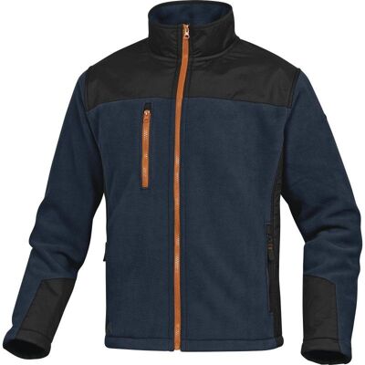Gruba Bluza Z Polaru 420 G/M² Brighton 2 Delta Plus S Szary/Czarny Gruba Bluza Z Polaru 420 G/M² Brighton 2 Delta Plus S Szary/Czarny