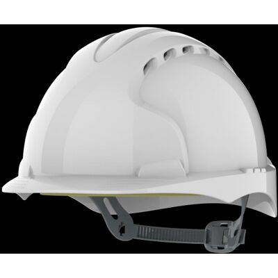 JSP Hełm Ochronny Evo®2, Pasek Przesuwny, Wentylowany, Biały JSP Hełm Ochronny Evo®2, Pasek Przesuwny, Wentylowany, Biały