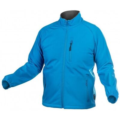 Hoegert Technik BIESE kurtka softshell niebieska XL Hoegert Technik BIESE kurtka softshell niebieska XL