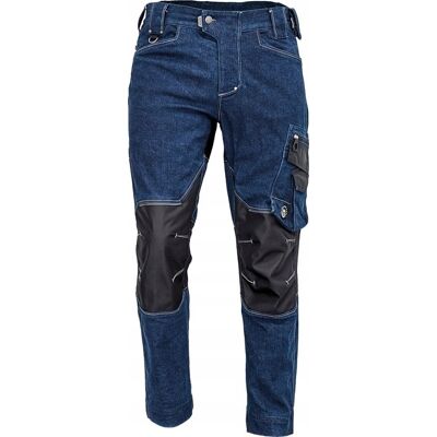JEANSOWE spodnie robocze długie SLIM FIT CERVA NEURUM DENIM + CORDURA 62 JEANSOWE spodnie robocze długie SLIM FIT CERVA NEURUM DENIM + CORDURA 62