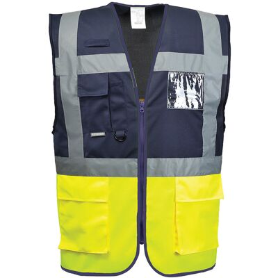 Kamizelka Executive Paris PORTWEST Żółty Granat XL Kamizelka Executive Paris PORTWEST Żółty Granat XL