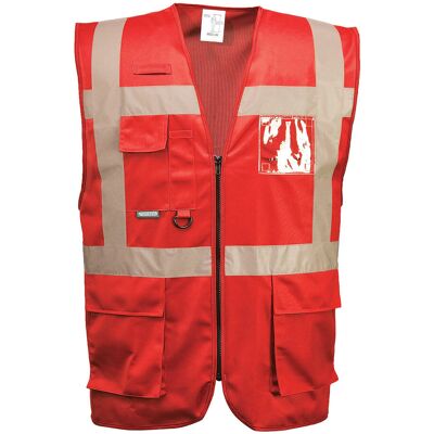 Kamizelka Iona Executive PORTWEST Czerwony XL Kamizelka Iona Executive PORTWEST Czerwony XL