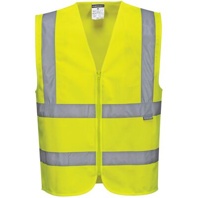 Portwest Kamizelka ostrzegawcza na zamek Żółty M Portwest Kamizelka ostrzegawcza na zamek Żółty M