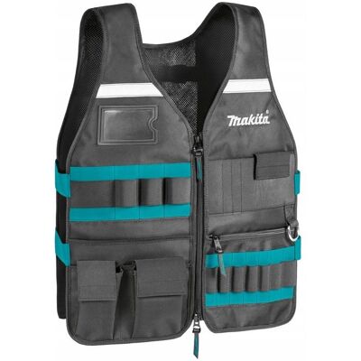 Makita KAMIZELKA ROBOCZA Z KIESZENIAMI - M E-15609 Makita KAMIZELKA ROBOCZA Z KIESZENIAMI - M E-15609