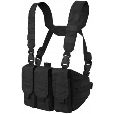 Kamizelka Taktyczna Chicom Chest Rig Wojskowa Helikon-Tex Czarna Kamizelka Taktyczna Chicom Chest Rig Wojskowa Helikon-Tex Czarna