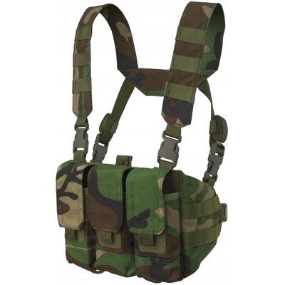 Kamizelka Taktyczna Chicom Chest Rig Wojskowa Helikon-Tex US Woodland Kamizelka Taktyczna Chicom Chest Rig Wojskowa Helikon-Tex US Woodland