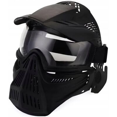 inna (Inny) Kask paintball maska sportowa do paintballu ochrona twarzy z daszkiem i otw inna (Inny) Kask paintball maska sportowa do paintballu ochrona twarzy z daszkiem i otw