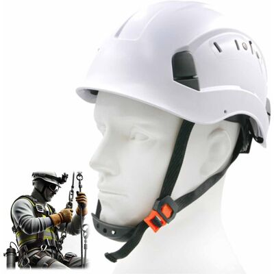 LIBRES Kask roboczy wysokościowy z paskiem regulacja wentylacja THOR biały ST03 PGT LIBRES Kask roboczy wysokościowy z paskiem regulacja wentylacja THOR biały ST03 PGT