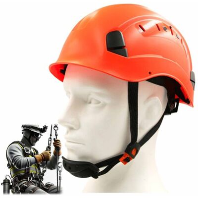 LIBRES Kask roboczy wysokościowy z paskiem regulacja wentylacja THOR orange ST03 PGT LIBRES Kask roboczy wysokościowy z paskiem regulacja wentylacja THOR orange ST03 PGT