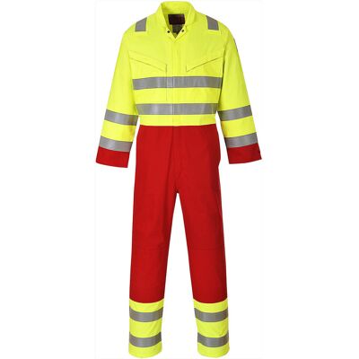 Kombinezon Bizflame Services PORTWEST Żółty L Kombinezon Bizflame Services PORTWEST Żółty L