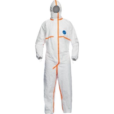 DUPONT Kombinezon jednorazowy Tyvek 800 J, rozmiar 2XL, biały DUPONT Kombinezon jednorazowy Tyvek 800 J, rozmiar 2XL, biały