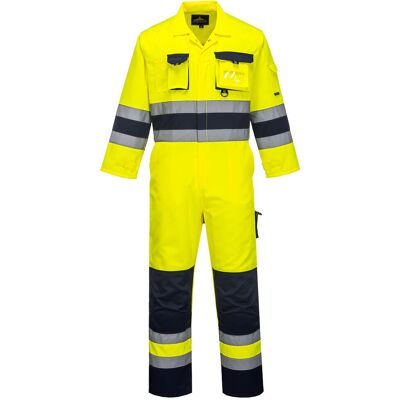 Portwest Kombinezon ostrzegawczy Nantes Żółty Granat L Portwest Kombinezon ostrzegawczy Nantes Żółty Granat L