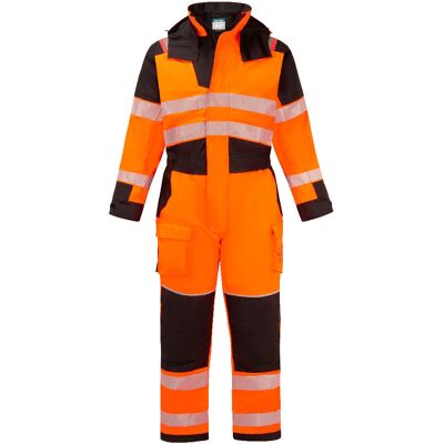 Portwest Kombinezon zimowy PW3 Modaflame Rain+ Hi-Vis Multi-Norm FR FR516OBRS S Portwest Kombinezon zimowy PW3 Modaflame Rain+ Hi-Vis Multi-Norm FR FR516OBRS S