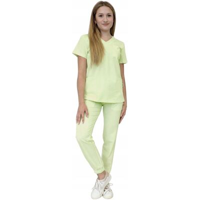 M&C Komplet medyczny pistacja casual premium roz. XL M&C Komplet medyczny pistacja casual premium roz. XL