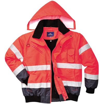 Portwest Kontrastowa kurtka ostrzegawcza Bomber S Portwest Kontrastowa kurtka ostrzegawcza Bomber S