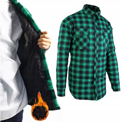Inny producent KOSZULA FLANELOWA robocza OCIEPLANA 100% BAWEŁNA CIEPŁA bluza Inny producent KOSZULA FLANELOWA robocza OCIEPLANA 100% BAWEŁNA CIEPŁA bluza