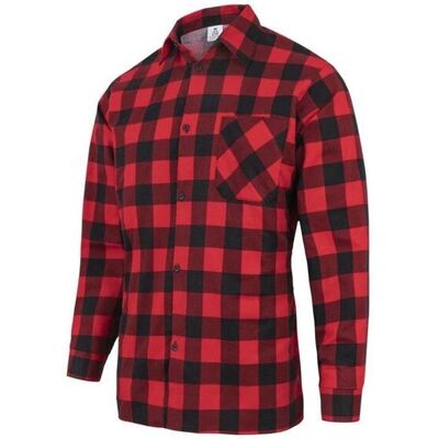 PROCERA Koszula robocza bhp flanelowa czerwona rozmiar xs PROCERA Koszula robocza bhp flanelowa czerwona rozmiar xs