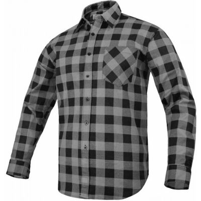 ART Koszula robocza flanelowa Mod Szara ROZM 44 ART Koszula robocza flanelowa Mod Szara ROZM 44