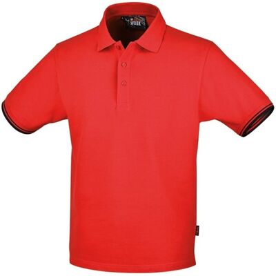 Koszulka polo 7547R bawełniana czerwona, roz. S Beta Koszulka polo 7547R bawełniana czerwona, roz. S Beta