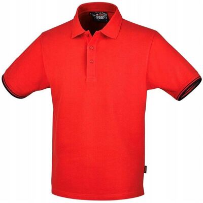 BETA Koszulka polo bawełn.czerw.7547r xxl BETA Koszulka polo bawełn.czerw.7547r xxl