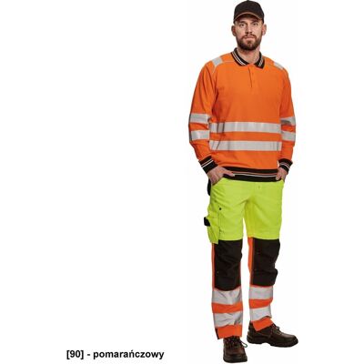 Cerva Koszulka polo w kolorze pomarańczowy XS Cerva Koszulka polo w kolorze pomarańczowy XS