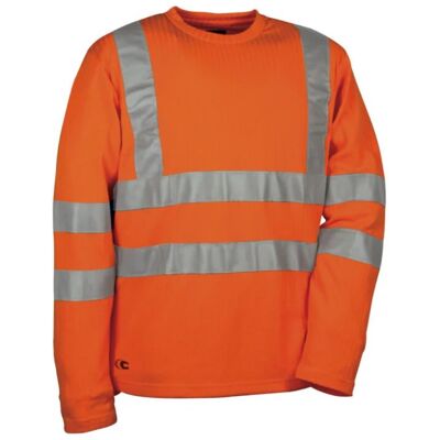 Koszulka Robocza Długi Rękaw Skittle Orange Fluo Cofra M Koszulka Robocza Długi Rękaw Skittle Orange Fluo Cofra M