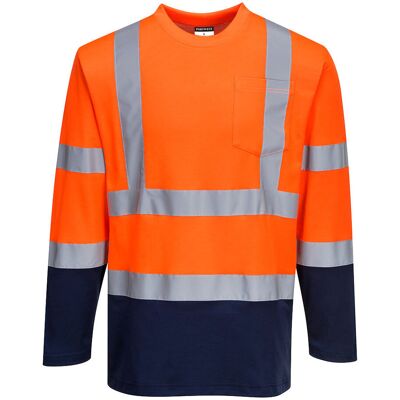 Portwest koszulka t-shirt Comfort Granat Pomarańcz S Portwest koszulka t-shirt Comfort Granat Pomarańcz S