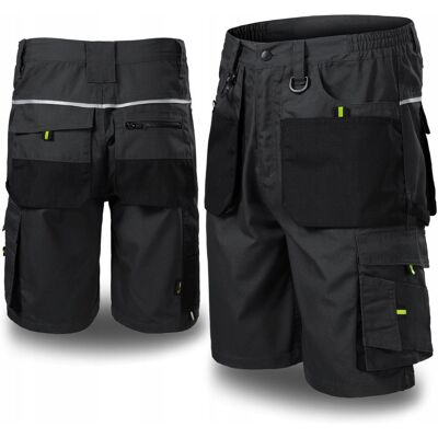 MALFINI Krótkie Spodenki Męskie Spodnie Robocze Bojówki Mocne Cordura Szorty Bhp MALFINI Krótkie Spodenki Męskie Spodnie Robocze Bojówki Mocne Cordura Szorty Bhp