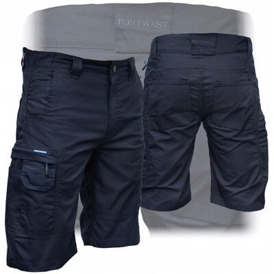 Krótkie spodnie KX3 Ripstop PORTWEST Granat 33 Krótkie spodnie KX3 Ripstop PORTWEST Granat 33