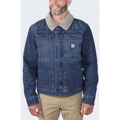 Kurtka Jeansowa Carhartt Denim Sherpa Kurtka Jeansowa Carhartt Denim Sherpa