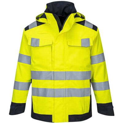 Portwest Kurtka Modaflame Multi Norm Arc Żółty Granat XL Portwest Kurtka Modaflame Multi Norm Arc Żółty Granat XL
