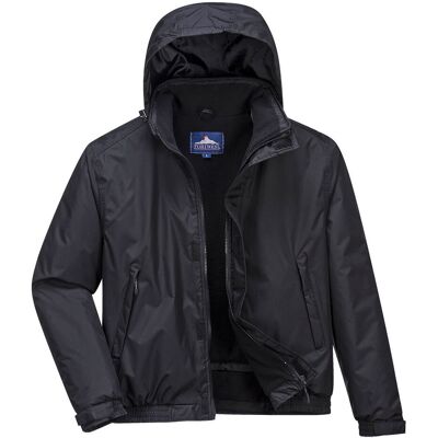 Kurtka ocieplana Bomber Calais PORTWEST Czarny 3XL Kurtka ocieplana Bomber Calais PORTWEST Czarny 3XL
