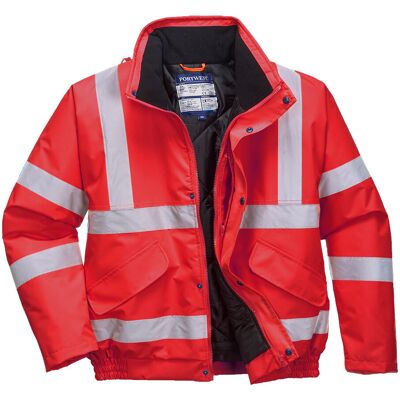 Kurtka ostrzegawcza Bomber PORTWEST Czerwony S Kurtka ostrzegawcza Bomber PORTWEST Czerwony S