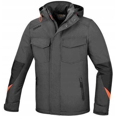 BETA Kurtka rob.p-deszcz.szara 7670g xxl BETA Kurtka rob.p-deszcz.szara 7670g xxl
