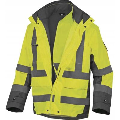 DELTA PLUS Kurtka robocza 5w1 wielofunkcyjna odblaskowa ocieplana Tarmac XL DELTA PLUS Kurtka robocza 5w1 wielofunkcyjna odblaskowa ocieplana Tarmac XL