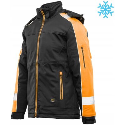 Seven Kings Kurtka robocza SOFTSHELL OCIEPLANA odblaskowa WODOODPORNA RIVAL P M Seven Kings Kurtka robocza SOFTSHELL OCIEPLANA odblaskowa WODOODPORNA RIVAL P M