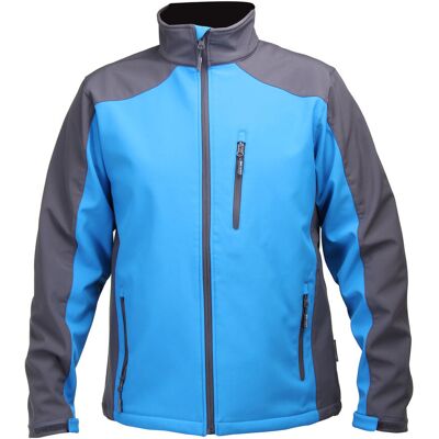 LAHTI PRO Kurtka Softshell Niebiesko-Sza LAHTI PRO Kurtka Softshell Niebiesko-Sza