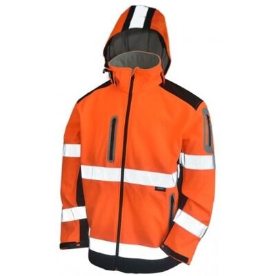 Vizwell Kurtka Softshell Ostrz.Pom-Granat.S Vizwell Kurtka Softshell Ostrz.Pom-Granat.S