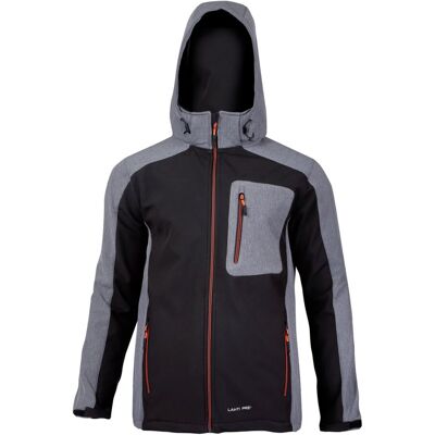 LAHTI PRO Kurtka Softshell Z Kapt. Czar. LAHTI PRO Kurtka Softshell Z Kapt. Czar.
