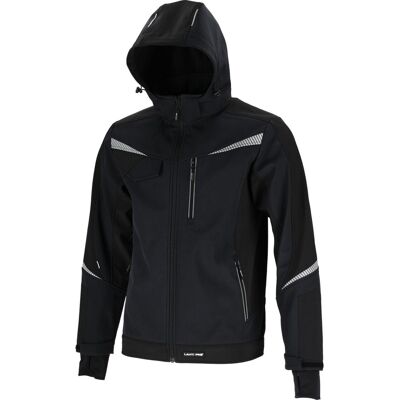 LAHTI PRO Kurtka Softshell Z Kapt. Czarna, '3xl', Ce, Lahti LAHTI PRO Kurtka Softshell Z Kapt. Czarna, '3xl', Ce, Lahti