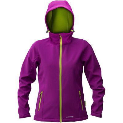 LAHTI PRO Kurtka Softshell Z Kapt. Fiol. LAHTI PRO Kurtka Softshell Z Kapt. Fiol.