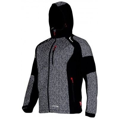 LAHTI PRO Kurtka Softshell Z Kapt. Szar.-Czar.-Czerw., '2xl',Ce, Lahti LAHTI PRO Kurtka Softshell Z Kapt. Szar.-Czar.-Czerw., '2xl',Ce, Lahti