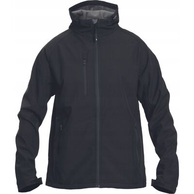 Kurtka softshell z kapturem CERVA BEGNA kolor czarny rozmiar XL Kurtka softshell z kapturem CERVA BEGNA kolor czarny rozmiar XL