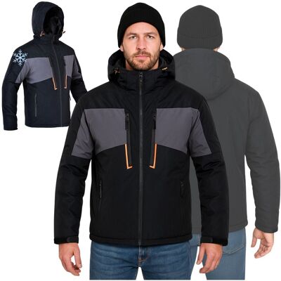 Inny producent KURTKA ZIMOWA męska robocza Ocieplana z Kapturem Ciepła Wytrzymała r. XL Inny producent KURTKA ZIMOWA męska robocza Ocieplana z Kapturem Ciepła Wytrzymała r. XL