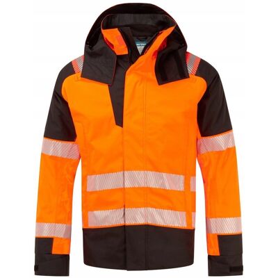 Portwest Kurtka zimowa trudnopalna i ostrzegawcza PW3 Modaflame Rain, kolor pomarańc Portwest Kurtka zimowa trudnopalna i ostrzegawcza PW3 Modaflame Rain, kolor pomarańc