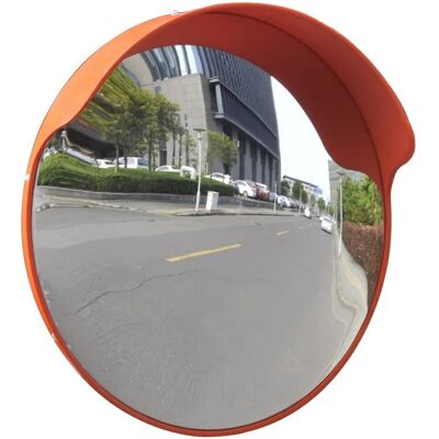 vidaXL Lustro drogowe, 45 cm, plastik, pomarańczowe vidaXL Lustro drogowe, 45 cm, plastik, pomarańczowe