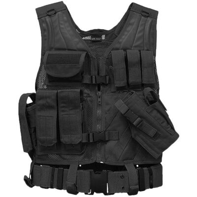 Mil-Tec Kamizelka Taktyczna USMC Czarna Mil-Tec Kamizelka Taktyczna USMC Czarna
