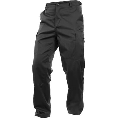 Mil-Tec Spodnie BDU Wzmocnione Czarne - M Mil-Tec Spodnie BDU Wzmocnione Czarne - M